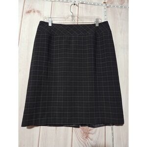 Judith Hart‎ Ladies 12 Gray Plaid Career Office Wear Business Professional Work